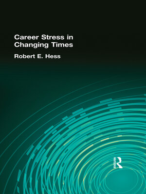 cover image of Career Stress in Changing Times